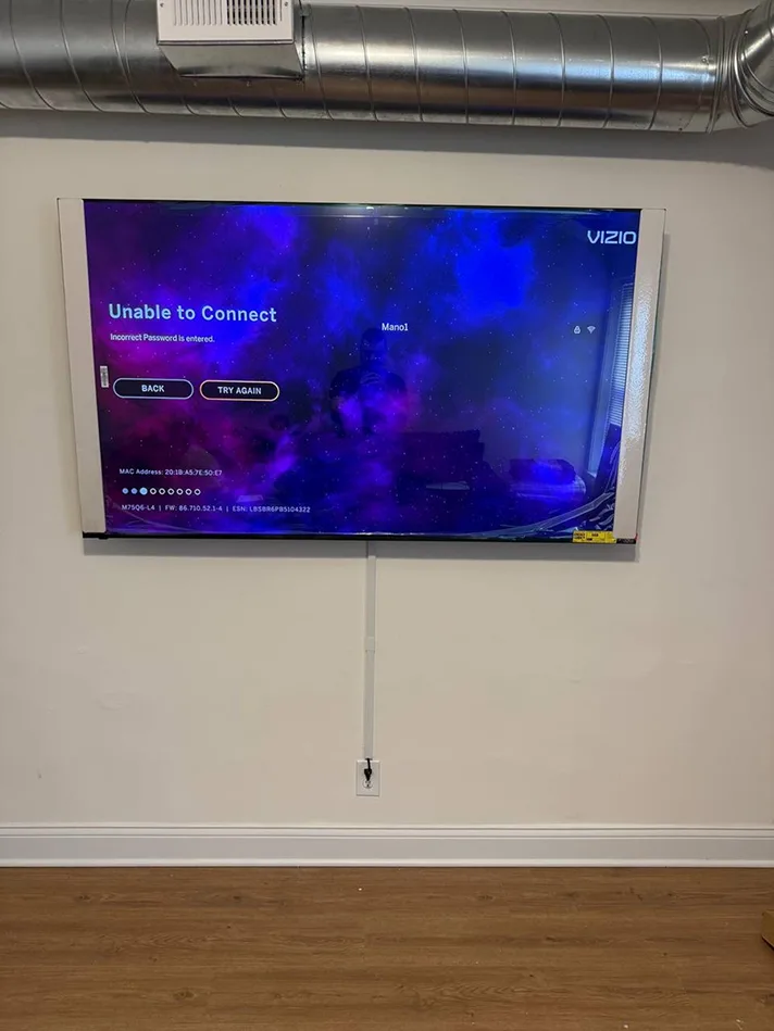 TV installation