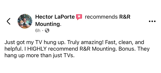 Customer review
