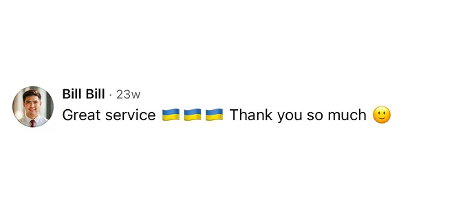 Customer review