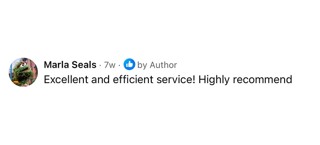 Customer review