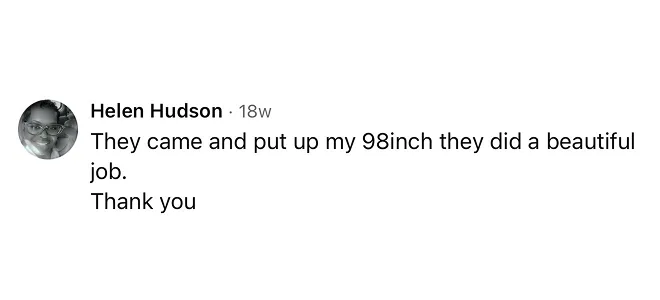 Customer review