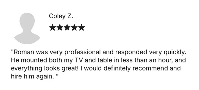 Customer review
