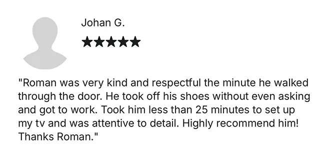 Customer review