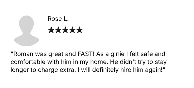 Customer review
