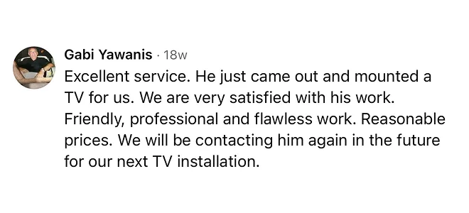 Customer review