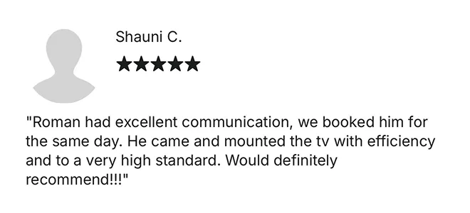 Customer review