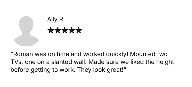 Customer review