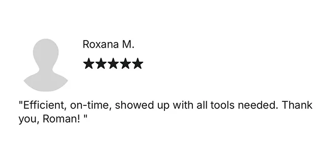 Customer review