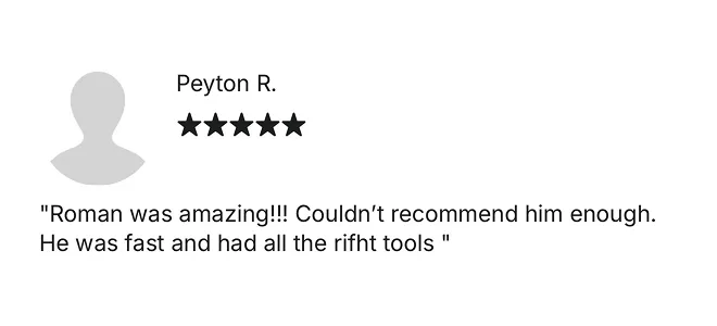 Customer review