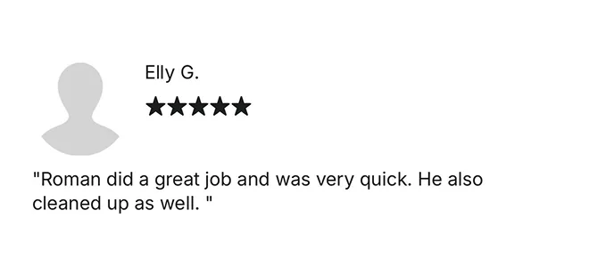 Customer review