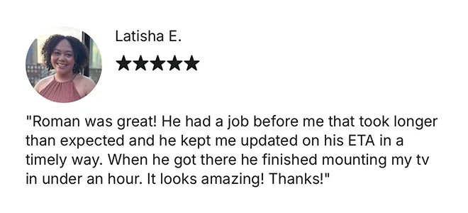 Customer review