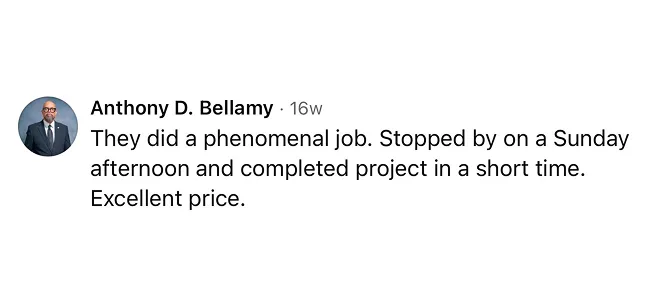 Customer review